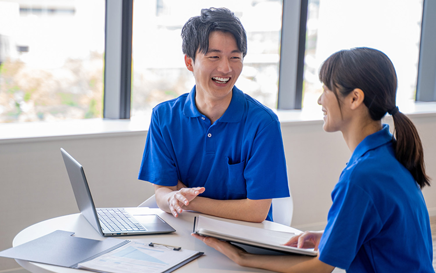 介護業界では珍しい、土日休み・夜勤なしの働き方