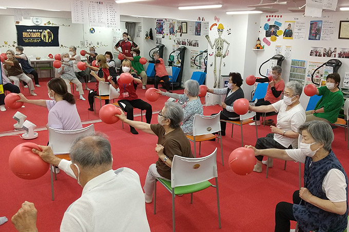 02.  準備運動／アクティブエクササイズ（50分）